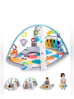 Baby Einstein 4-in-1 Kickin' Tunes Music and Language Discovery Play Gym
